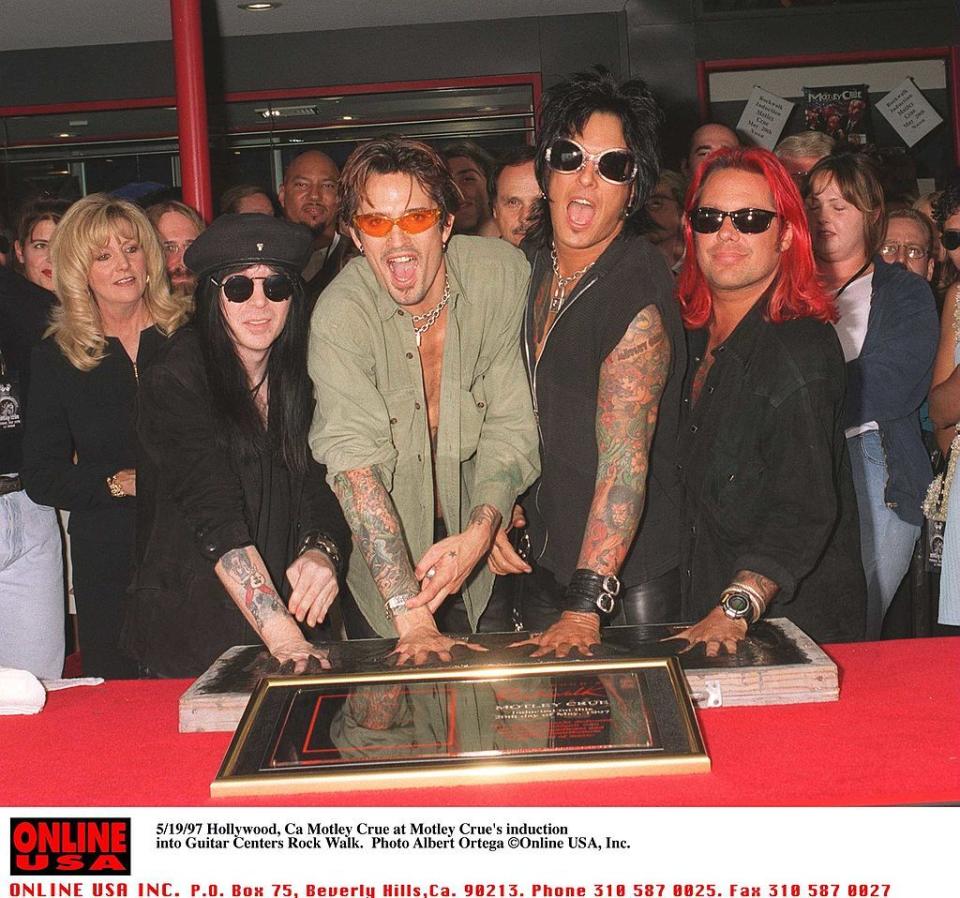 <p>The group was inducted into the RockWalk in Hollywood, California in 1997. The center honors individuals and bands who made a lasting and important contribution to music.</p>