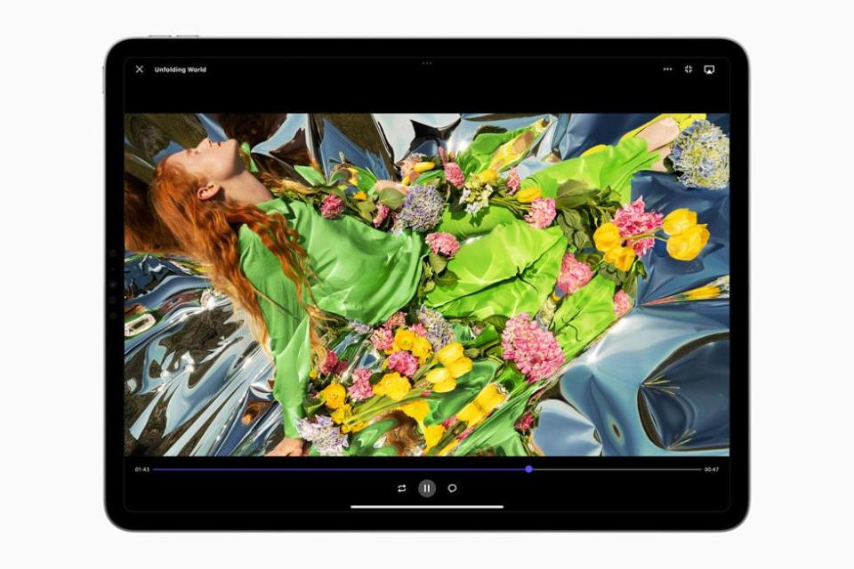 蘋果新版iPad Pro的售價恐大幅上漲。（示意圖／翻攝自蘋果官網）