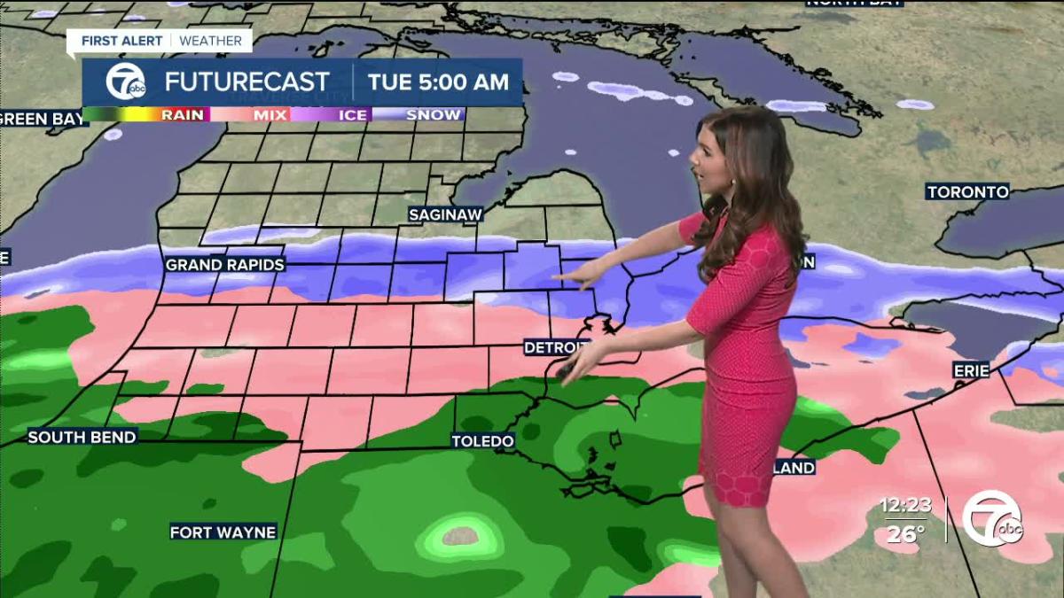 Winter Weather Advisory for metro Detroit moved up to 2 p.m.