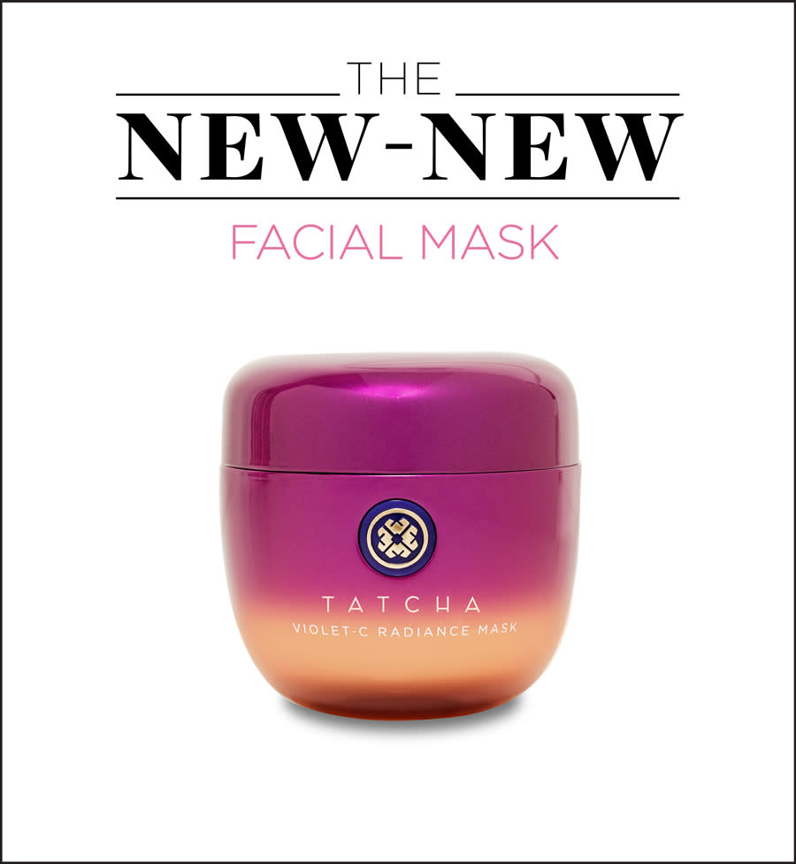 Tatcha's new Violet-C Radiance Mask is packed with the skin brightening Japanese superfruit Beautyberry. (Photo: Tatcha)