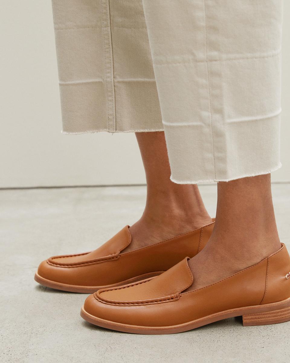 <p><a href="https://go.redirectingat.com?id=74968X1596630&url=https%3A%2F%2Fwww.everlane.com%2Fproducts%2Fwomens-new-modern-loafer-camel&sref=https%3A%2F%2Fwww.cosmopolitan.com%2Fstyle-beauty%2Ffashion%2Fg46330683%2Fmost-comfortable-loafers-women%2F" rel="nofollow noopener" target="_blank" data-ylk="slk:Shop Now;elm:context_link;itc:0;sec:content-canvas" class="link ">Shop Now</a></p><p>The Modern Loafer</p><p>everlane.com</p><p>$165.00</p>