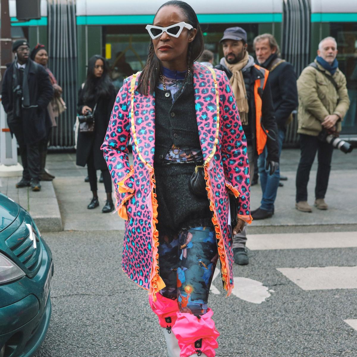 Hair Product Is Alive and Well on the Streets at Paris Fashion Week