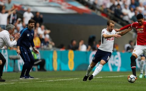 Spurs vs Man Utd - Credit: AP