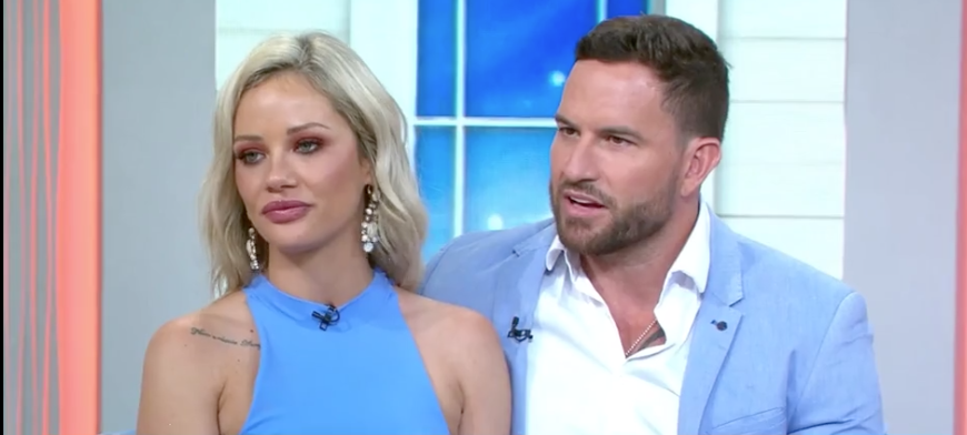MAFS’ Jessika Power and Dan Webb have attempted to explain the reasoning behind ditching their onscreen spouses in favour of each other. Photo: Channel Nine