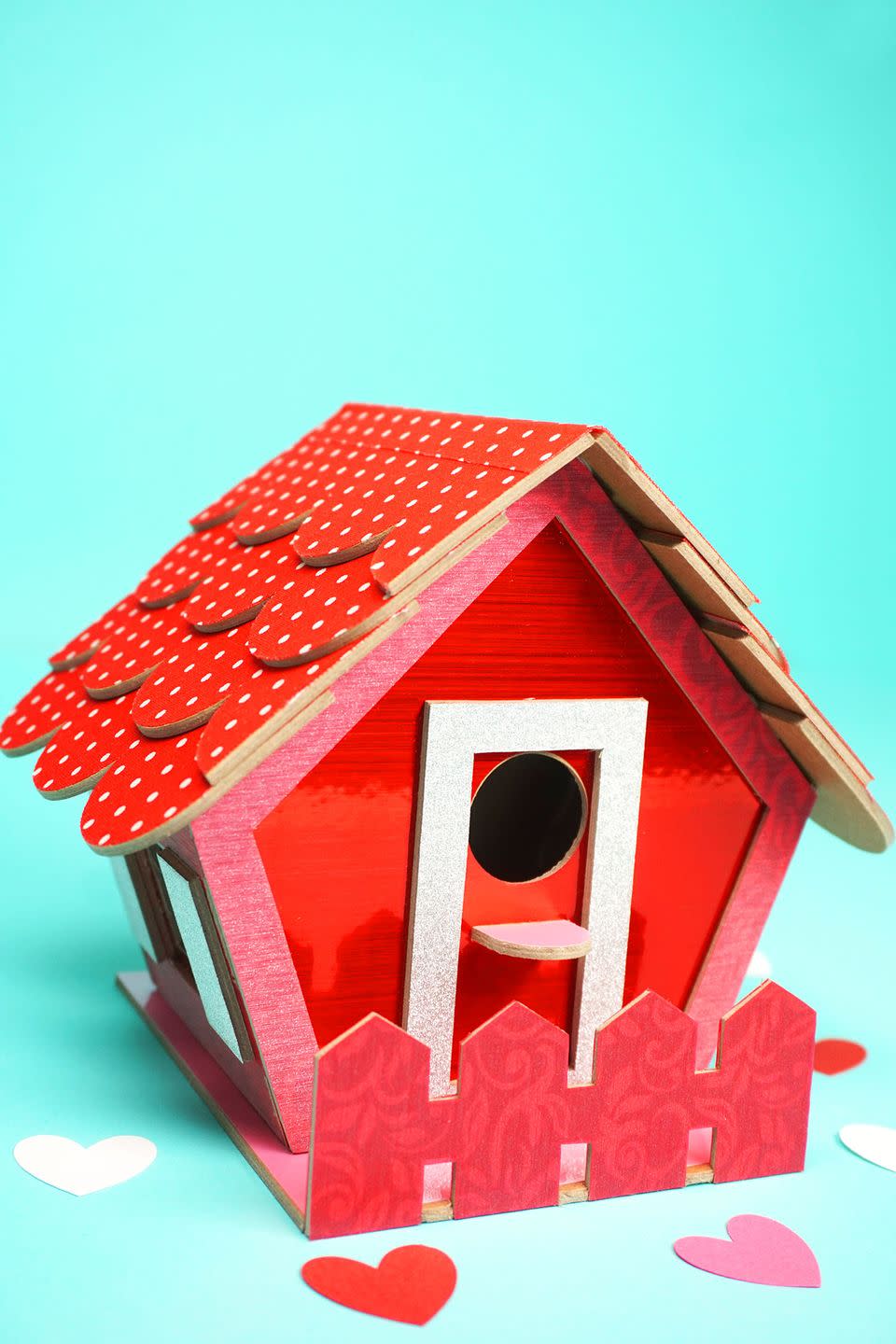 Birdhouse Valentine Box