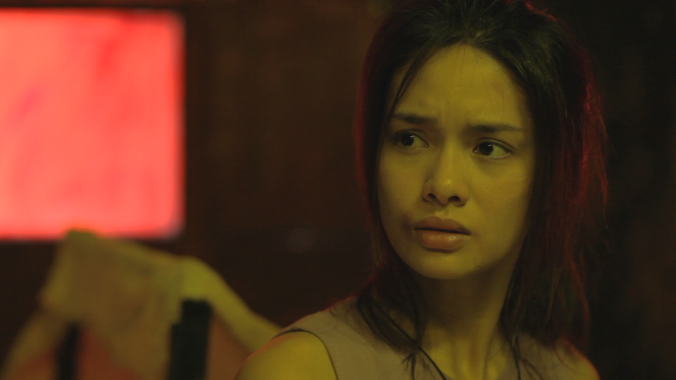 "Cinema One Plus" category: Erich Gonzales in "Mariposa sa Hawla ng Gabi" by Richard Somes. The movie is a tale of an innocent woman who unravels horrible truths while in search of her long lost sister in the city. The film also stars Alfred Vargas, Joel Torre, Maria Isabel Lopez, John Lapus and Mark Gil.