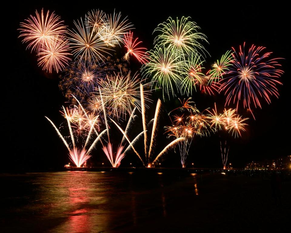 Instead of setting off fireworks on your own, consider going to a sponsored event. <a href="https://www.gettyimages.com/detail/photo/new-year-fireworks-royalty-free-image/1168128925?adppopup=true" rel="nofollow noopener" target="_blank" data-ylk="slk:Getty Images / www.JamesPhotography.com.au;elm:context_link;itc:0;sec:content-canvas" class="link ">Getty Images / www.JamesPhotography.com.au</a>