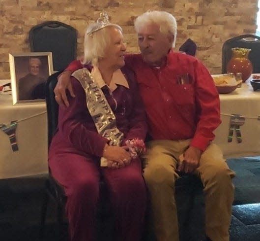 Joe "Ralph" and Vivian Ulivarri of Barstow are celebrating their 70th wedding anniversary.