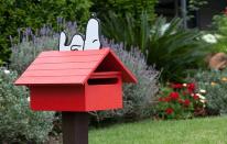 Build your own Snoopy letterbox