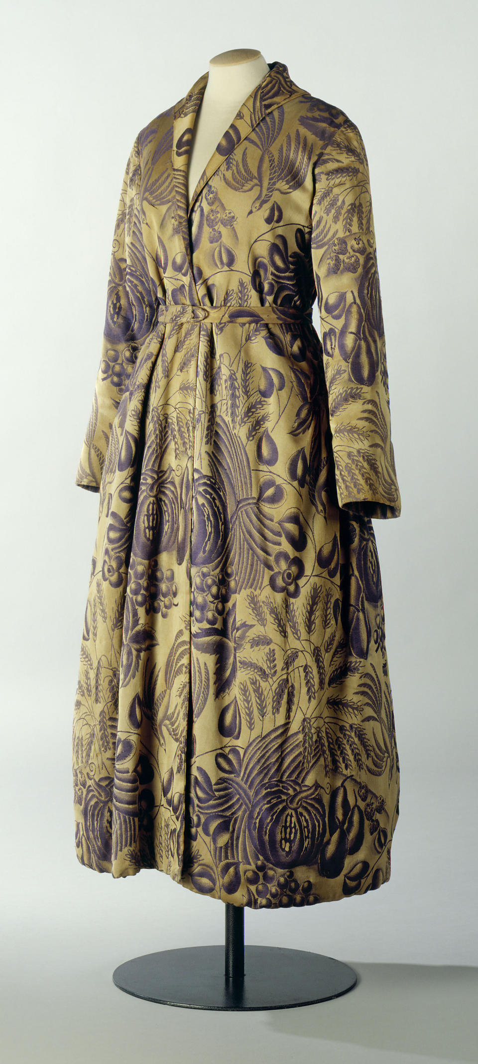A dressing gown by Paul Poiret on display at the Musee de la Mode de la Ville de Paris at the Palais Galliera in Paris, late 20th century.&nbsp;