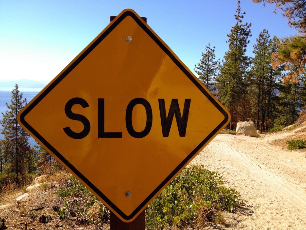 slow sign