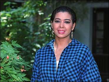 Actress Irene Cara poses during an interview in Los Angeles, on July 2,1990. / Credit: AP