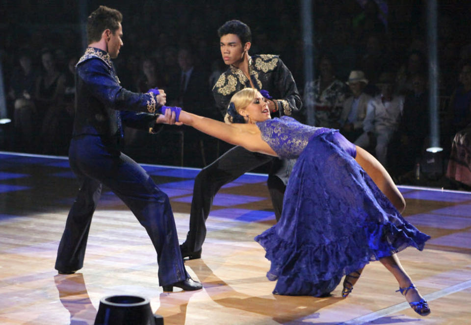 Sasha Farber, Roshon Fegan and Chelsie Hightower (5/7/12)