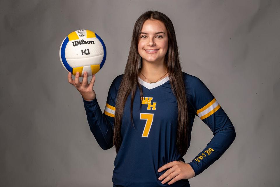 All County Volleyball- Winter Haven High School - Rylee Tanner in Lakeland Fl.. Tuesday December 5,2023.
Ernst Peters/The Ledger