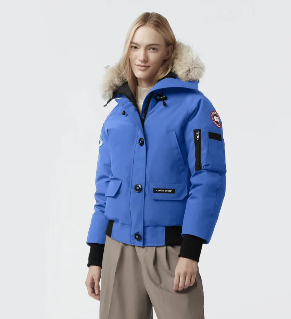 Cazadora estilo bomber Chilliwack PBI (foto vía Canada Goose)