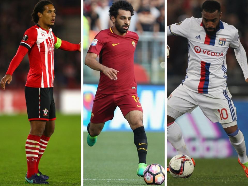 Van Dijk, Salah and Lacazette: All off to Anfield?