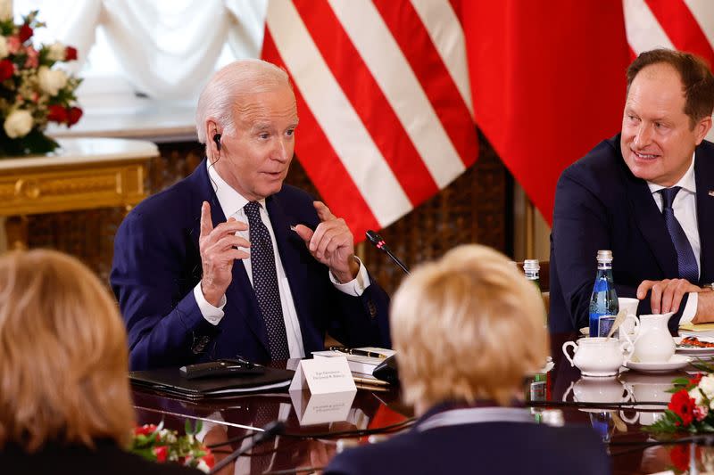 U.S. President Biden visits Poland