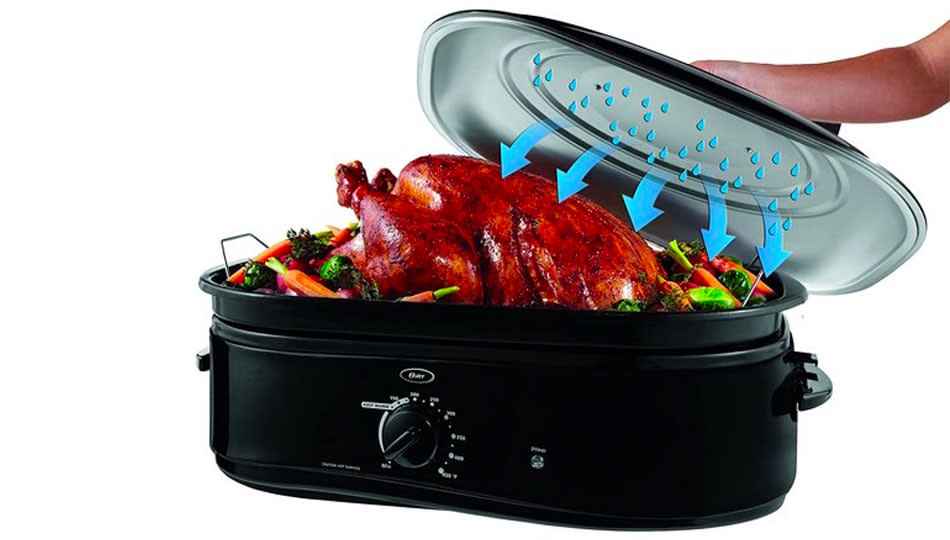 Who needs a roasting pan when you can have a roasting oven? (Photo: Walmart)