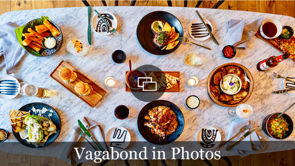 A sampling of the Vagabond menu