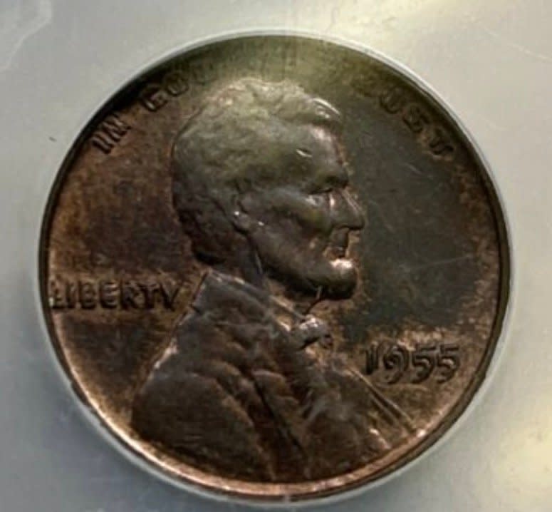 1955 doubled die Lincoln penny