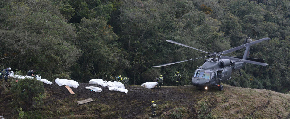 Deadly plane crash in Colombia kills Chapecoense soccer teammates from Brazil