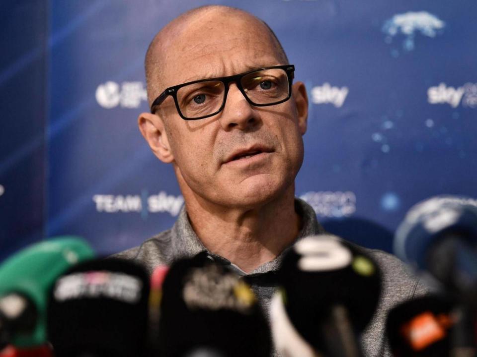 Sir Dave Brailsford criticised Team Sky's hostile reception (AFP/Getty Images)