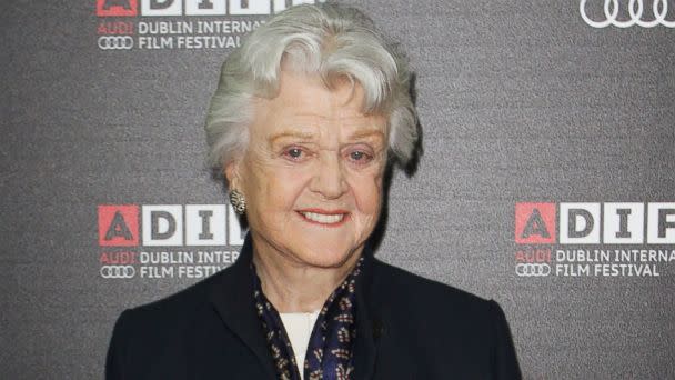PHOTO: Angela Lansbury receives the Volta Award at the Audi Dublin Film Festival in the Bord Gais Energy Theatre, Feb. 21, 2016, in Dublin. (Phillip Massey/Getty Images)