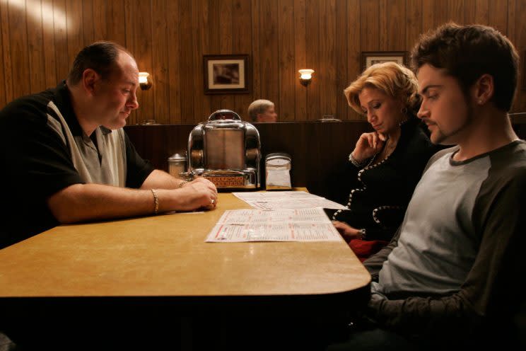 The <em>Sopranos</em> series finale. (Photo: HBO)
