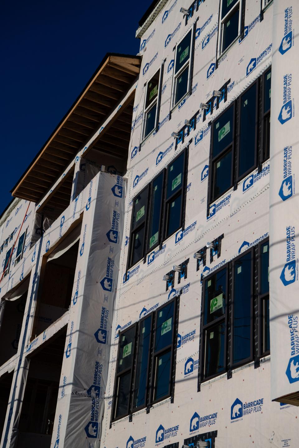 The Avery apartment complex is under construction at the corner of Clingman and Hilliard avenues downtown. The proposal was originally rejected by City Council but was approved after the developer made changes to the proposal, including doubling the affordable housing units.