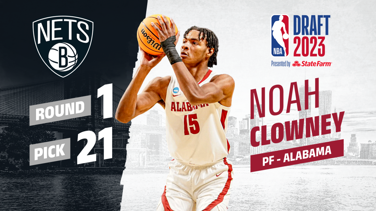 Noah Clowney drafted in first round of NBA draft by Brooklyn Nets 