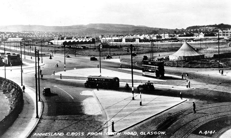 Glasgow Times: Anniesland Cross, 1935