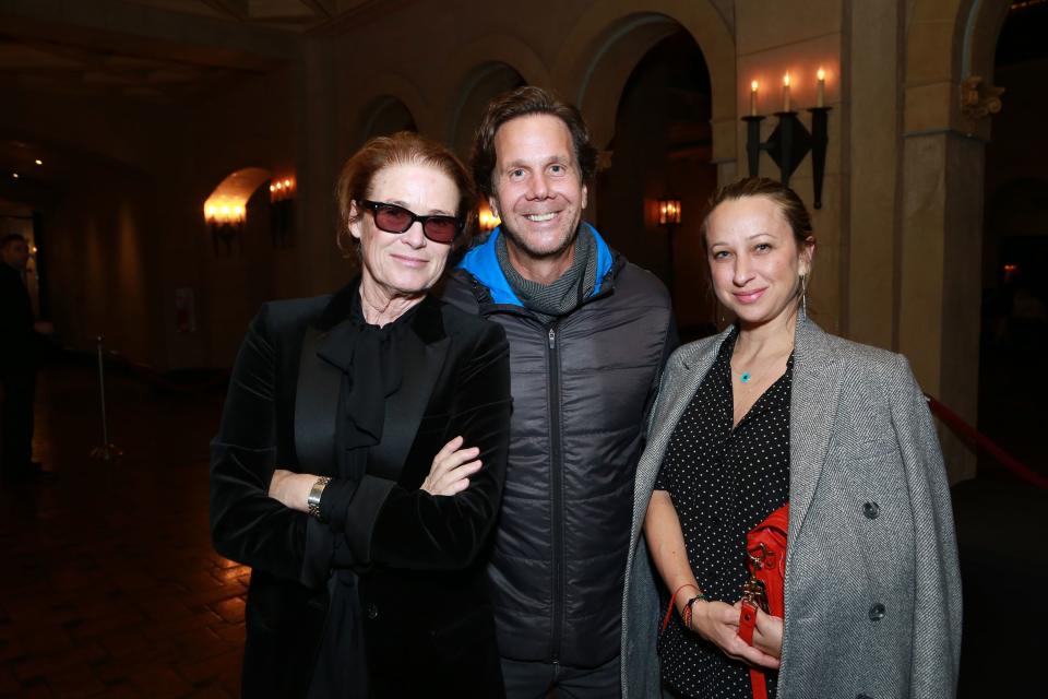 Vogue ’s Lisa Love, Tom Gatsoulis, and Jennifer Meyer