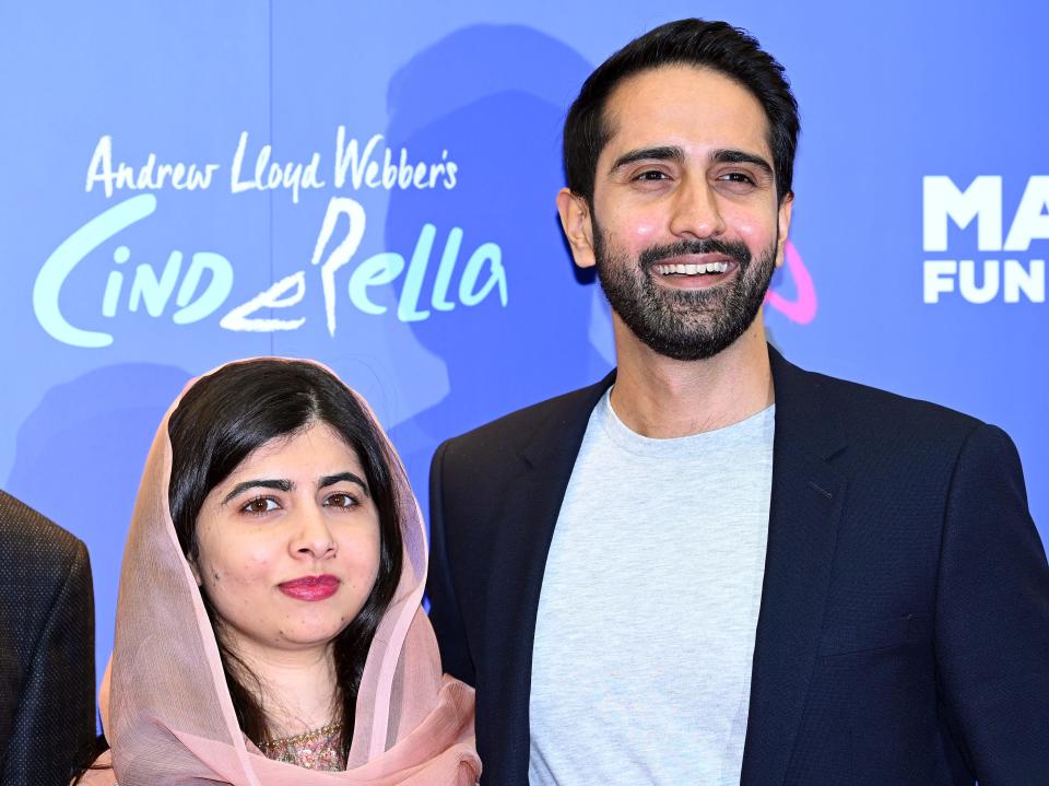 Malala Yousafzai and Asser Malik
