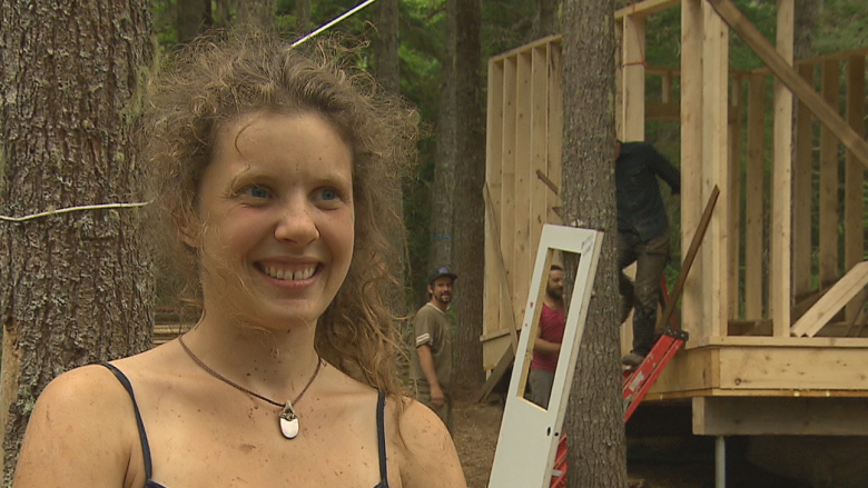 Group uses ancient techniques to build contest winning cabin