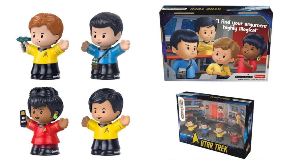 Star Trek: The Original Series Fisher-Price Little People SDCC Exclusive Collector's Set.