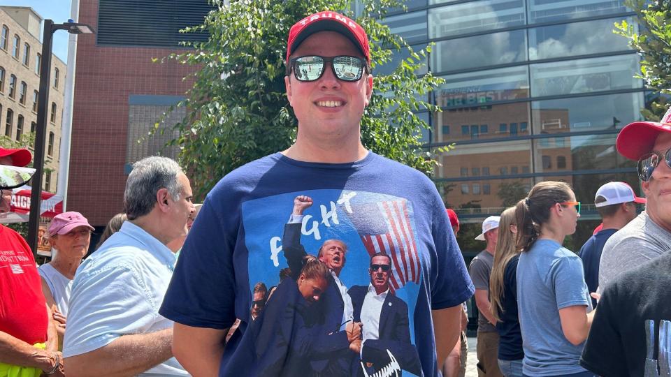 Trump rallygoer