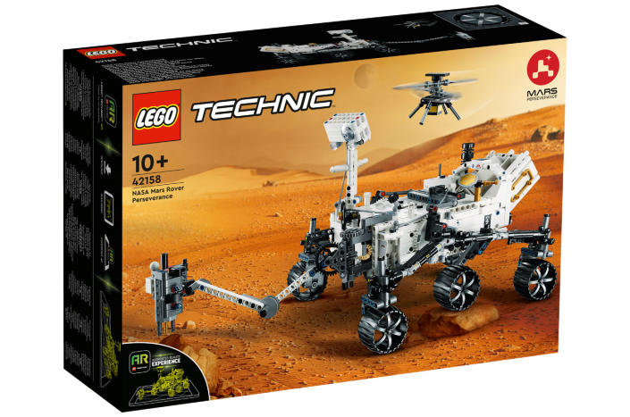 Den nya Lego Technic NASA Mars Rover Perseverance började säljas den 1 augusti.  Modellen med 1 132 delar återger den sexhjuliga upptäcktsresanden och uppfinningsrikedom, hans flygande rotorfarkostkompanjon.
