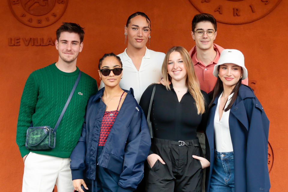 Julien Lieb, Djebril Slatini, Axel Marbeuf, Candice Vernet, Helena Bailly et Lenie Vacher, les élèves de la 