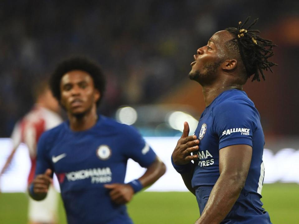 Michy Batshuayi was in fine form for Chelsea (Getty)