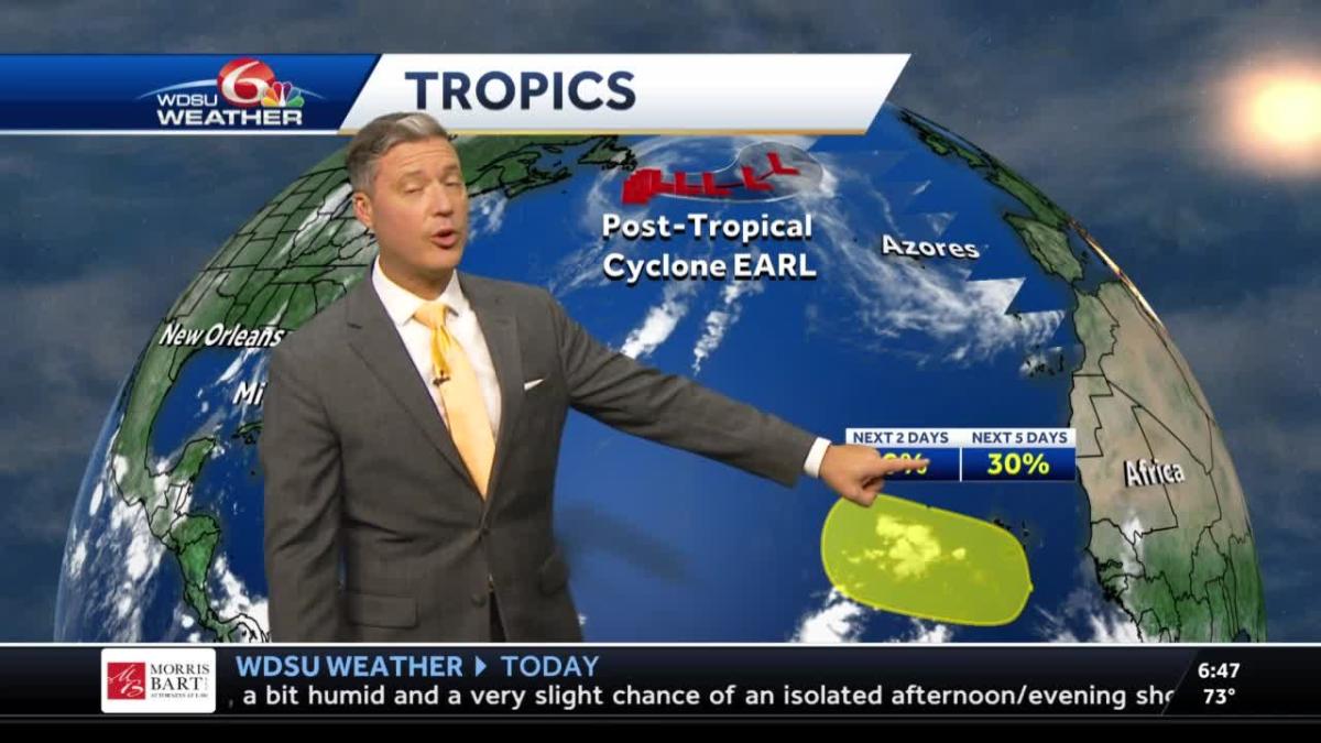 A check on the tropics with meteorologist Devon Lucie