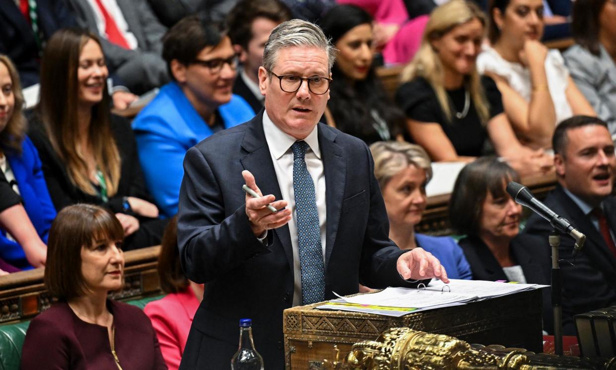 <span>Keir Starmer faced the first test of his authority as prime minister, having already suspended the whip more readily than any previous Labour leader.</span><span>Photograph: Jessica Taylor/UK parliament/AFP/Getty Images</span>