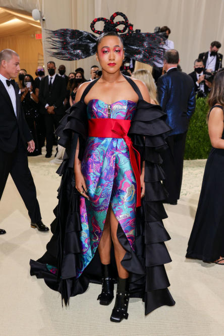 Naomi Osaka's Met Gala Dress Pays Tribute to Her Biracial Heritage