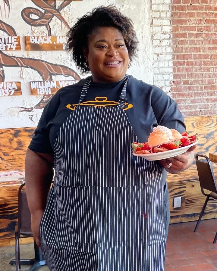 Memphis chef Tamra Patterson of Chef Tam's Underground Cafe was featured on A&E's new show 'Deliciously Twisted Classics.'