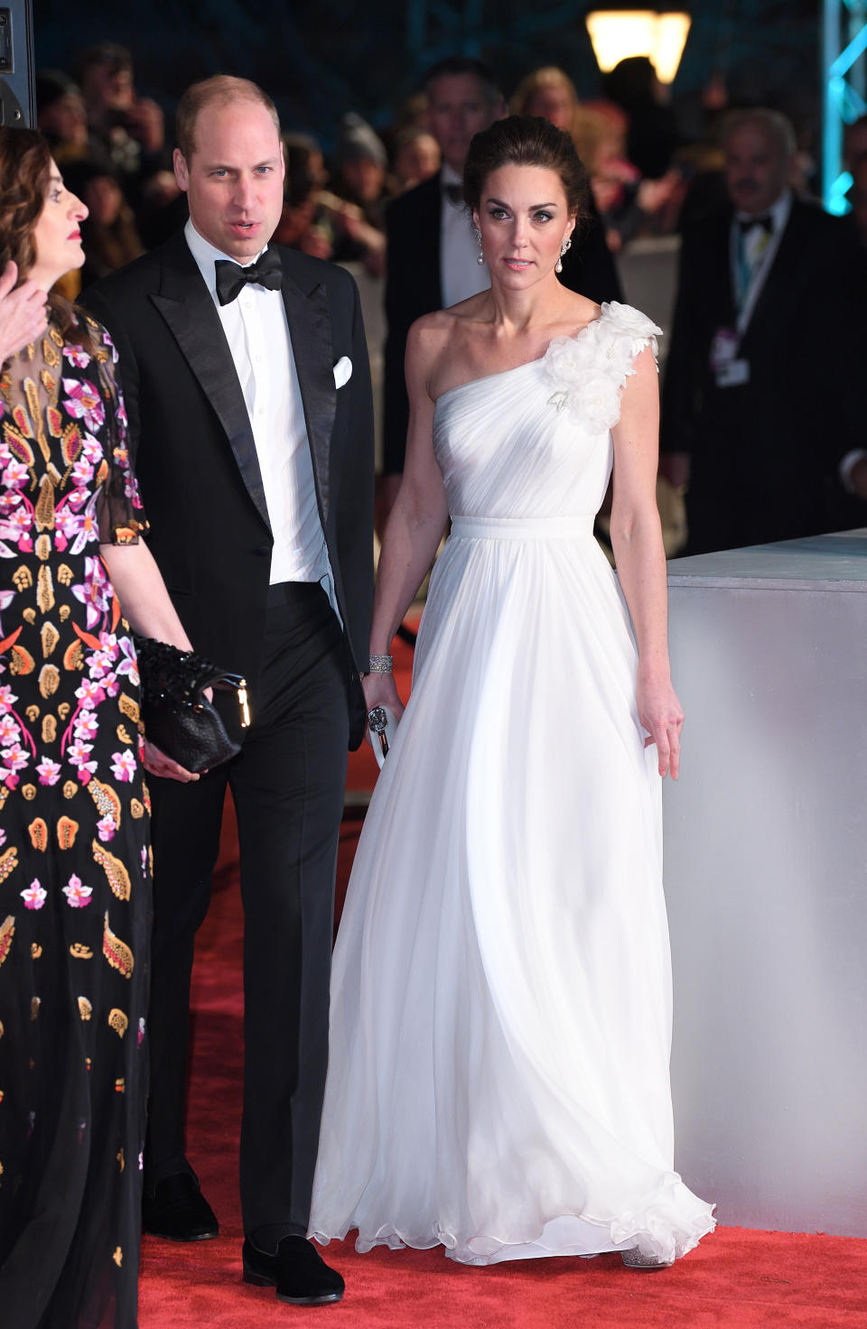 The Duke and Duchess of Cambridge attend the British Academy Film Awards at Royal Albert Hall on Feb. 10, 2019, in London. (Photo: Karwai Tang via Getty Images)