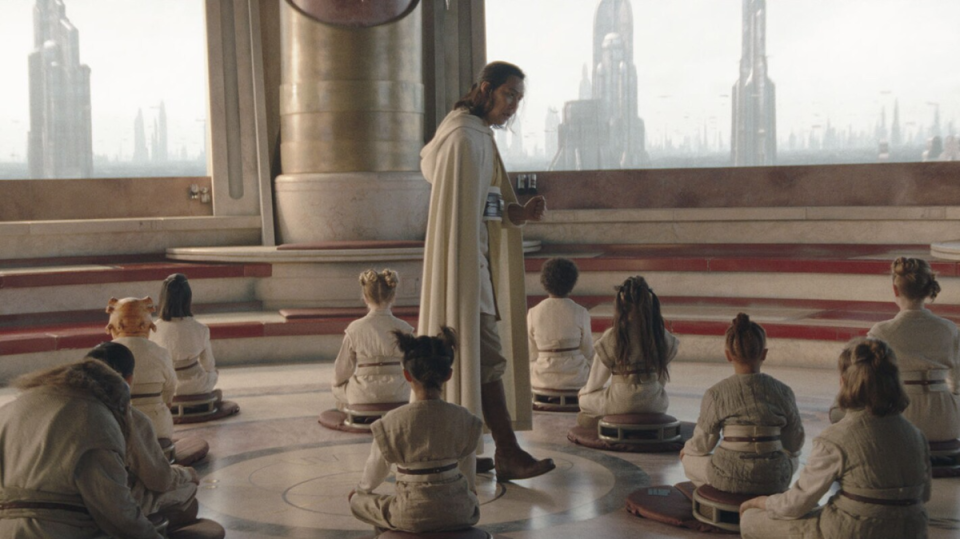 <p>Disney</p><p> “Master Sol is a wise, highly respected, powerful Jedi Master, strong in the ways of the Force, who is going through emotional conflict.”</p>