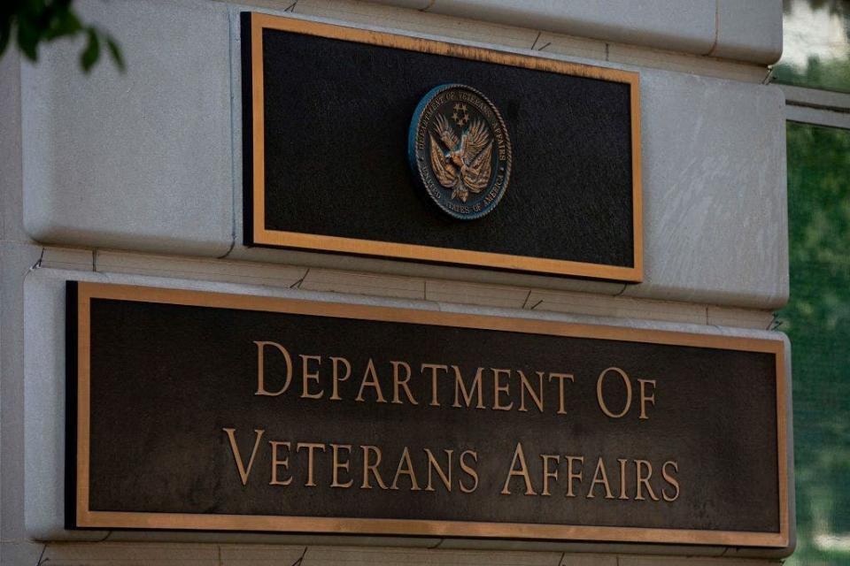 VA building sign in Washington DC