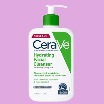 A non-foaming hydrating everyday cleanser