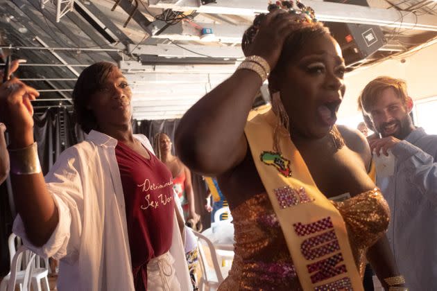 Jasmin Van Wales, the winner of the Mx Juneteenth pageant. (Photo: )