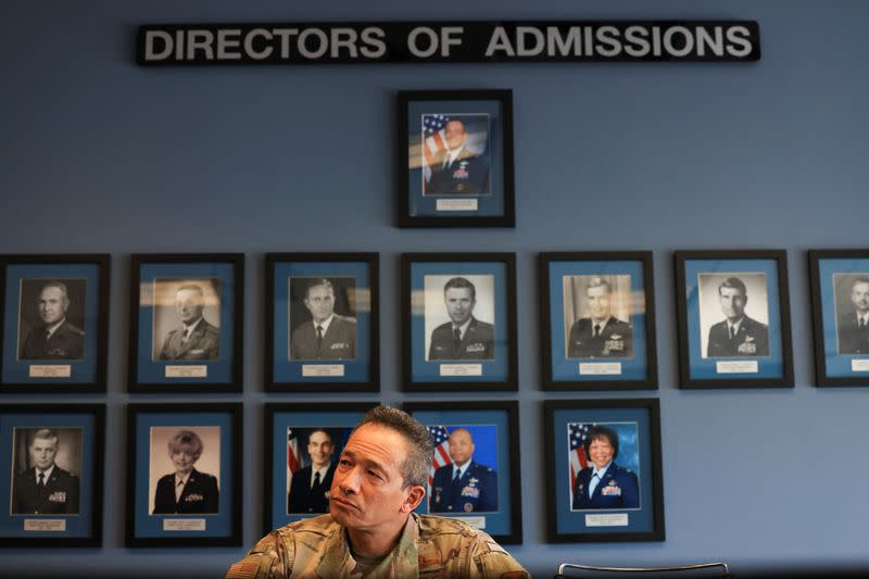 Colonel Arthur Primas Jr., the U.S. Air Force Academy's admissions director