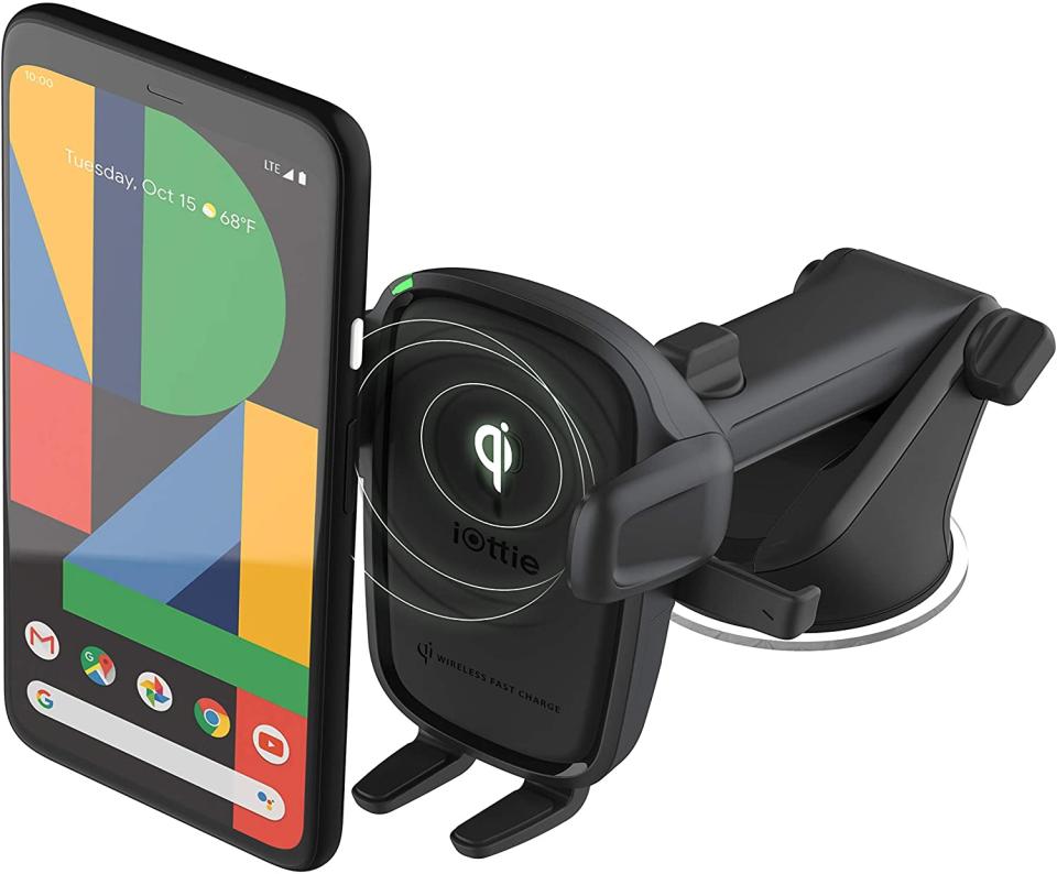 iOttie Wireless Car Charger and Phone Mount; best car accessories